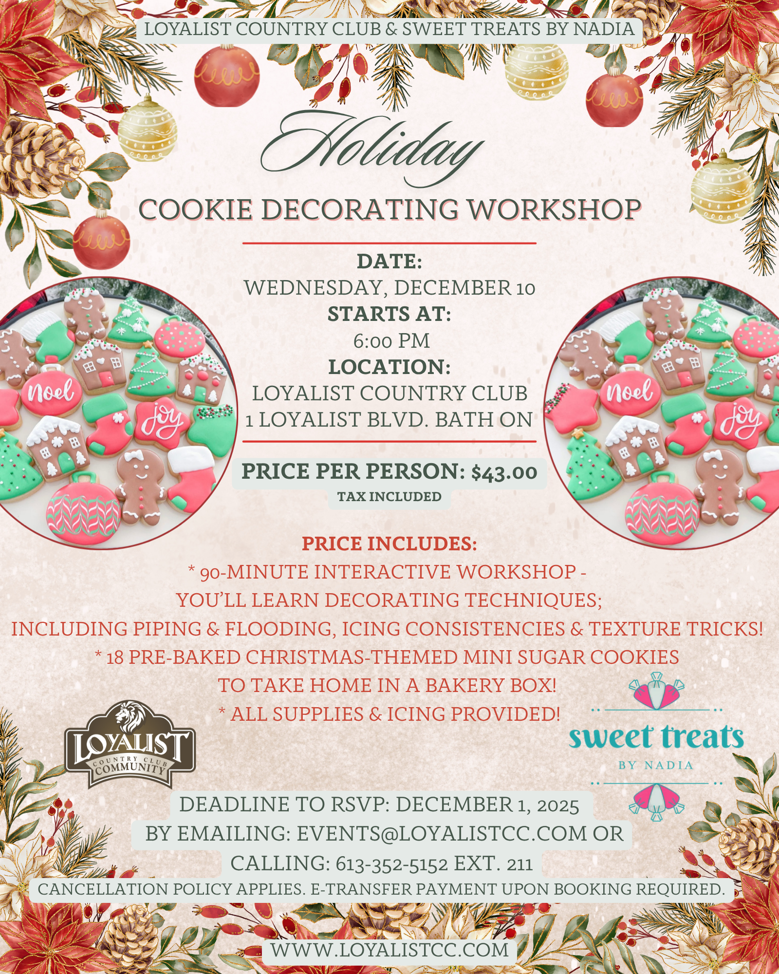 December 10, 2025 Cookie Decorating