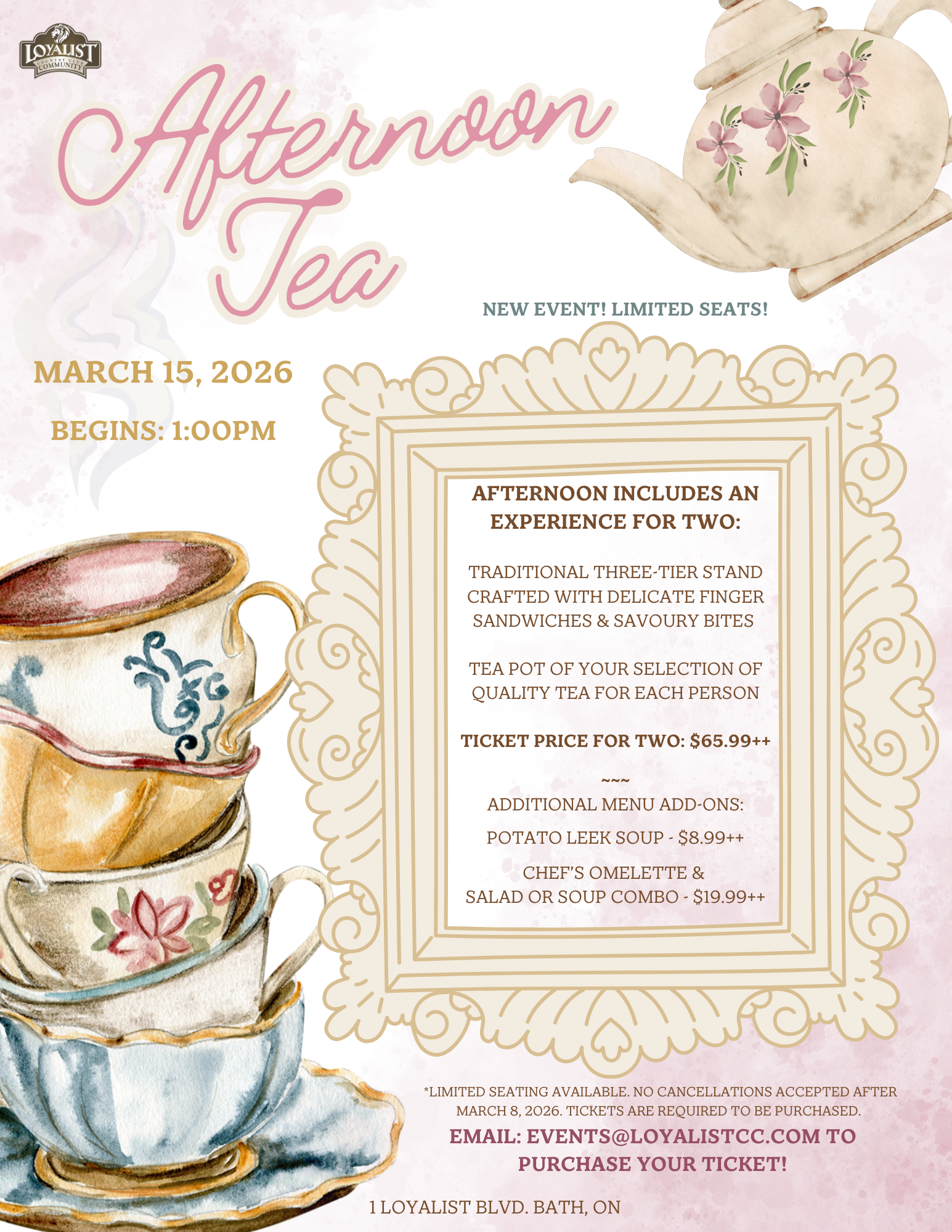 MARCH 15, 2026 AFTERNOON TEA WITH MAURICIO