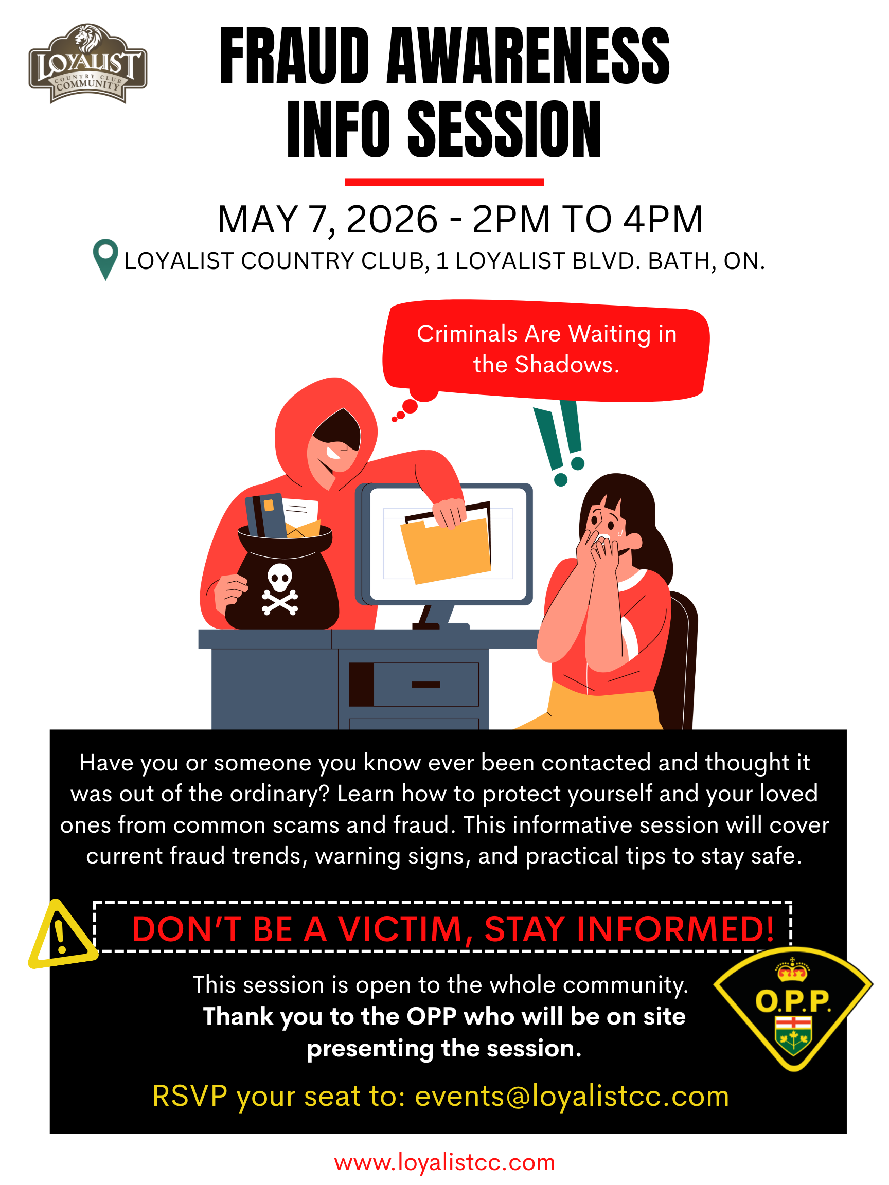 May 7, 2026 OPP Fraud Awareness Info Session